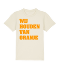 Kids Shirt Wij Houden Van Oranje