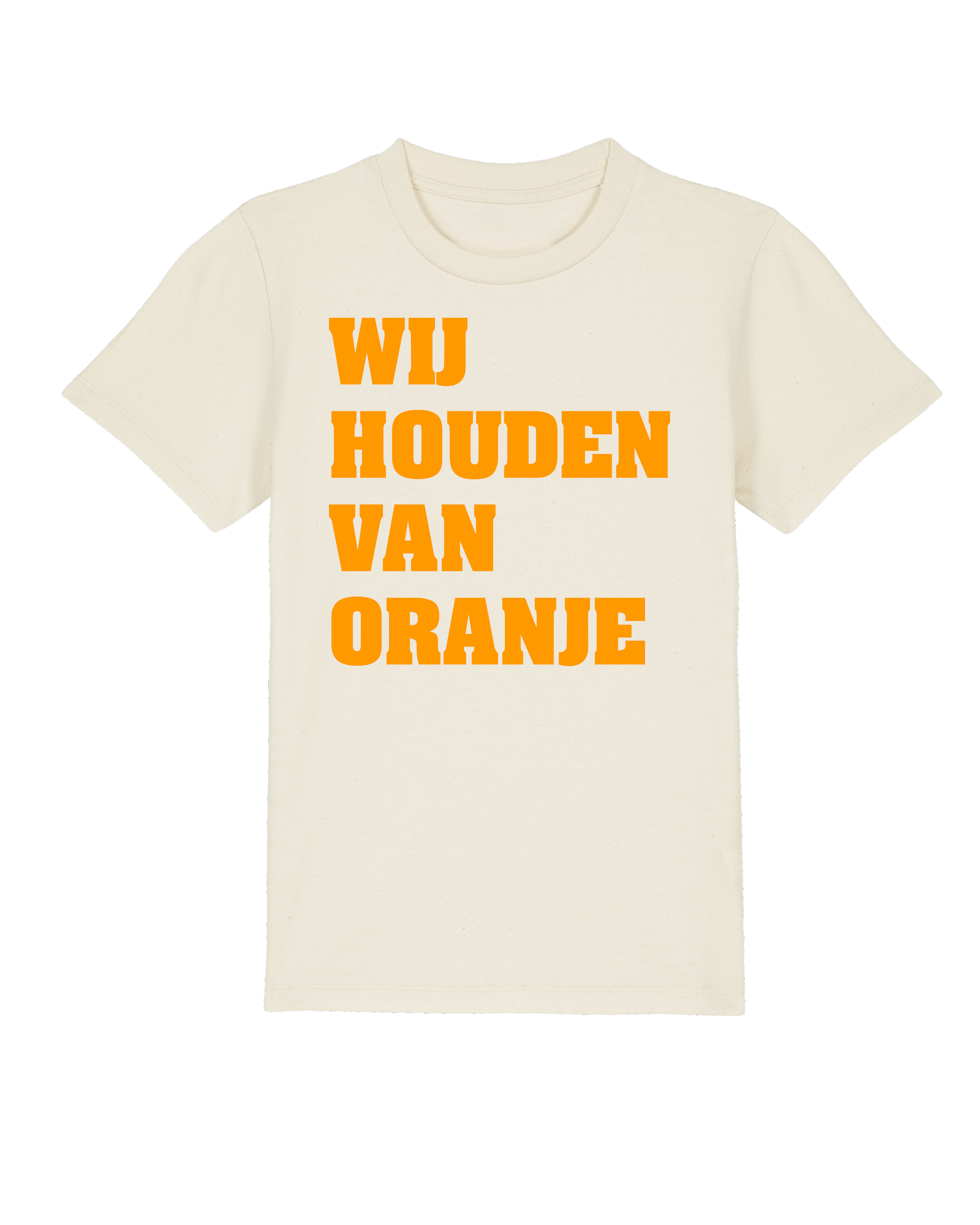 Kids Shirt Wij Houden Van Oranje